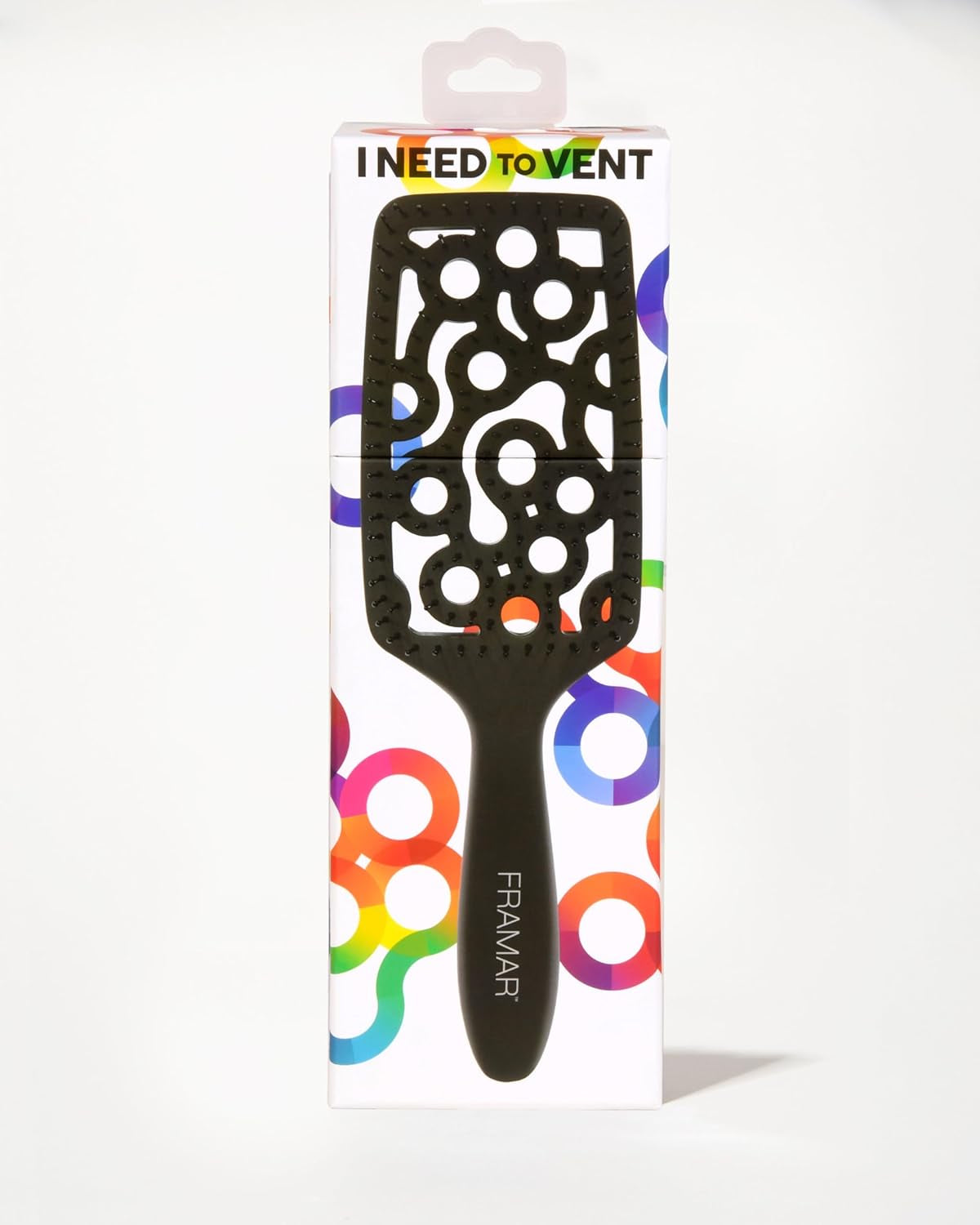 Brosse Démêlante Cheveux Bouclés Cheveux Bouclés, Démêlante, Noir